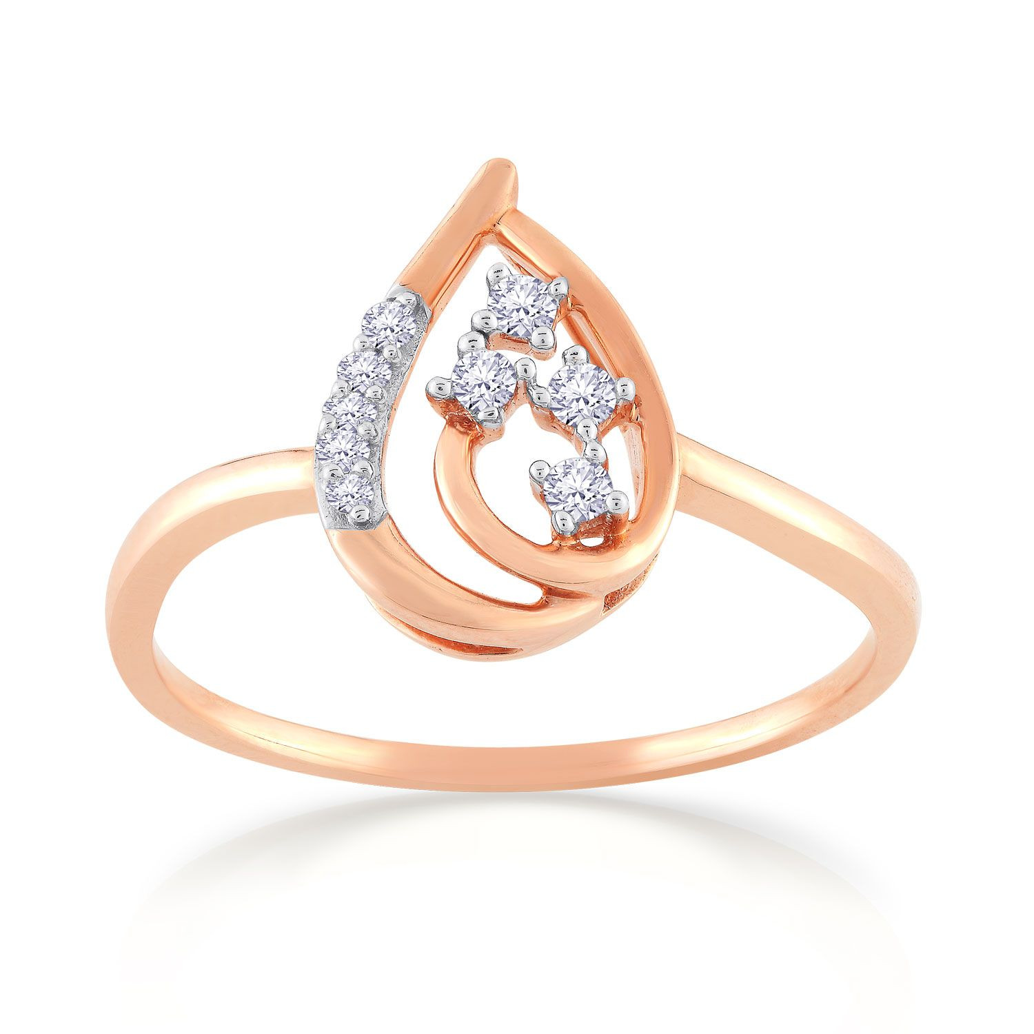 Buy Malabar Gold and Diamonds 22 kt Gold & Diamond Ring Online At Best  Price @ Tata CLiQ