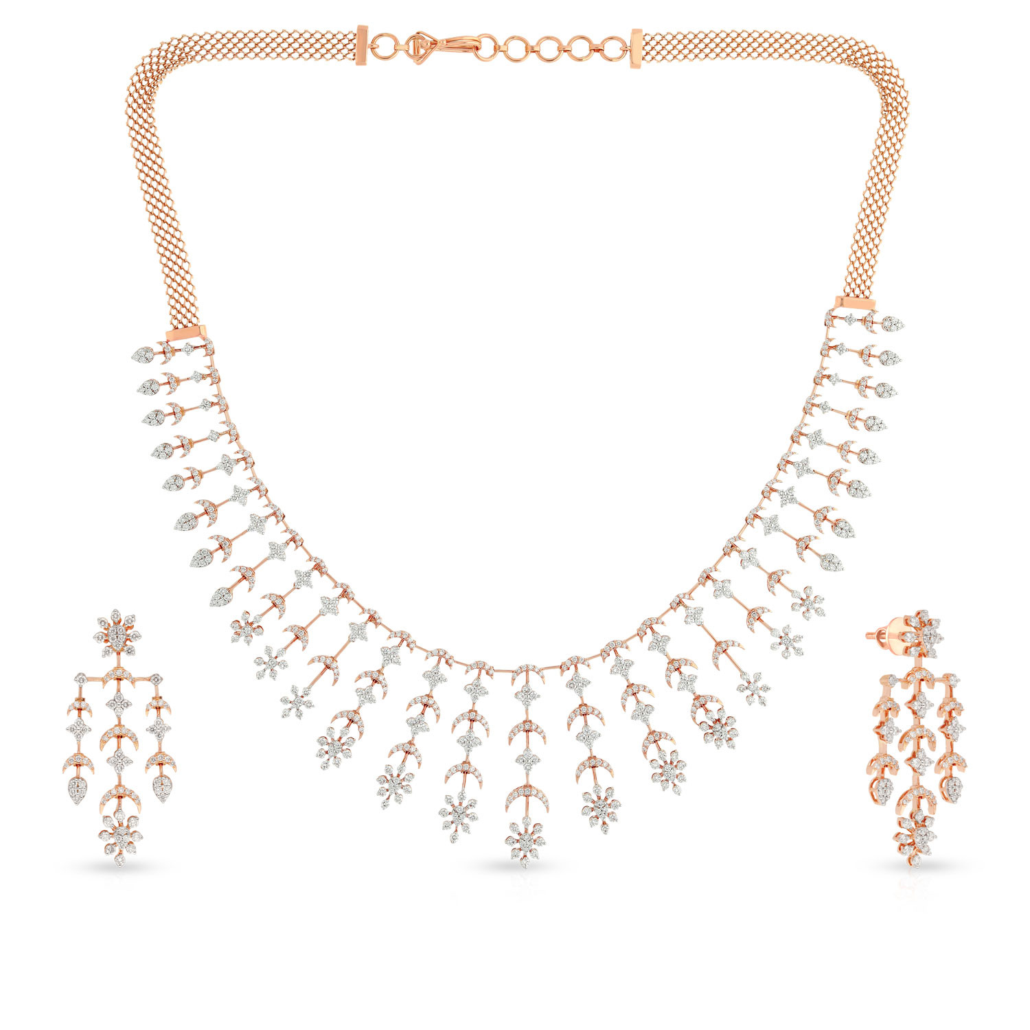 Diamond Necklace Designs In Malabar Gold