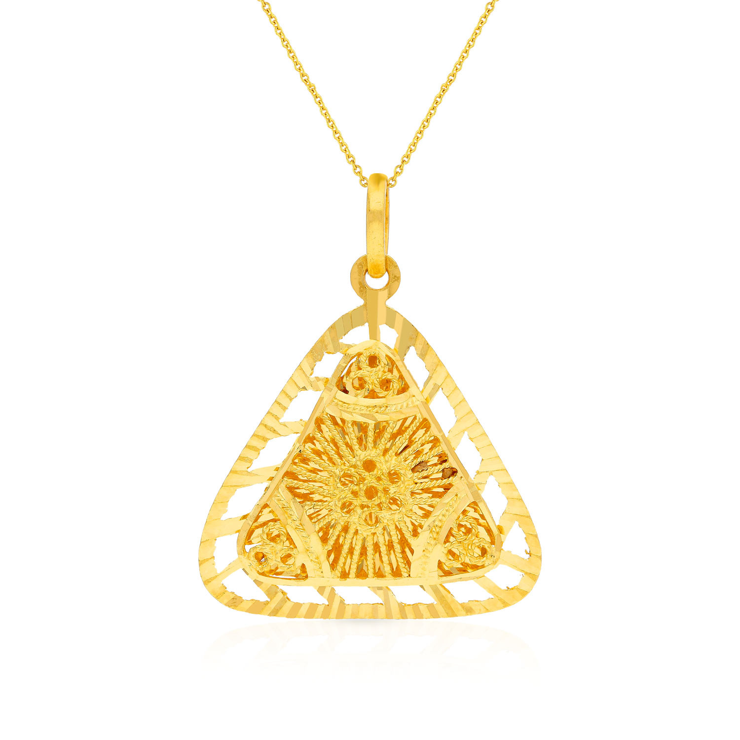 Buy Malabar Gold Pendant PD418431 for Women Online Malabar Gold Diamonds