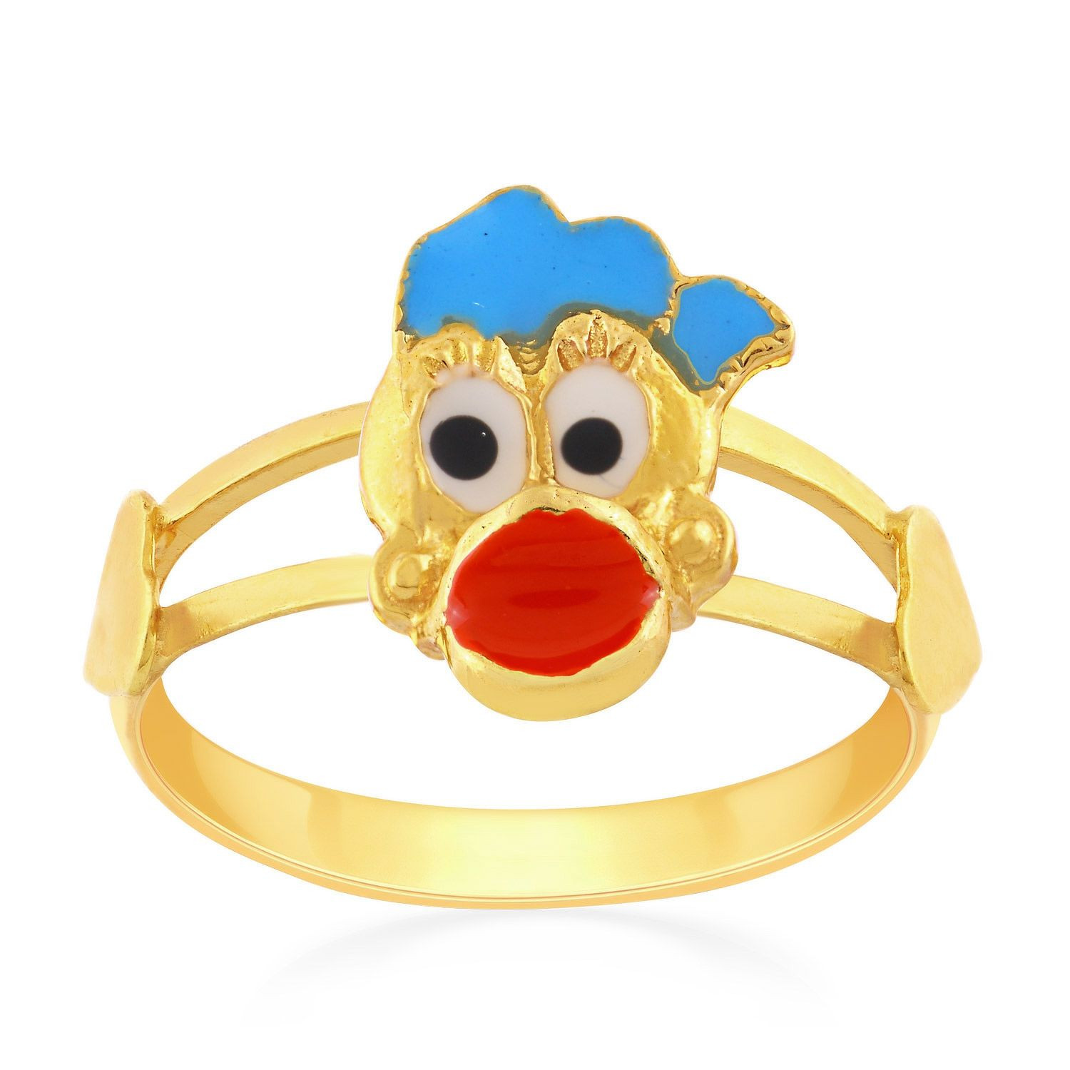 Children's 10k Solid Yellow Gold Open Heart Baby Ring Size 3.5 - Walmart.com