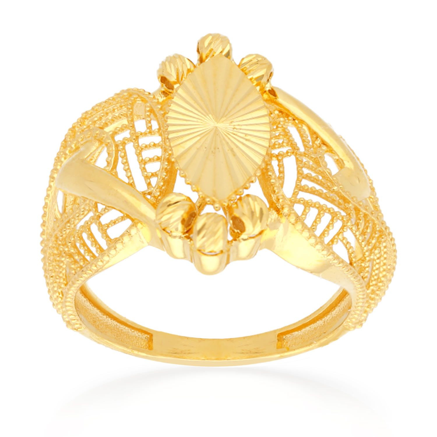 Buy Gold Rings for Women by Malabar Gold & Diamonds Online | Ajio.com