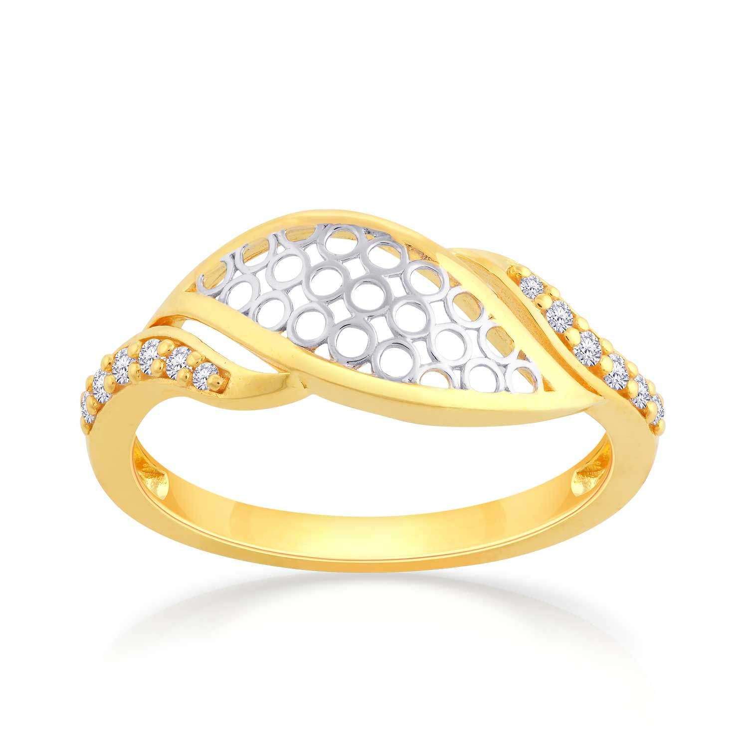 Buy Malabar Gold 22 KT Gold Band Ring for Women Online