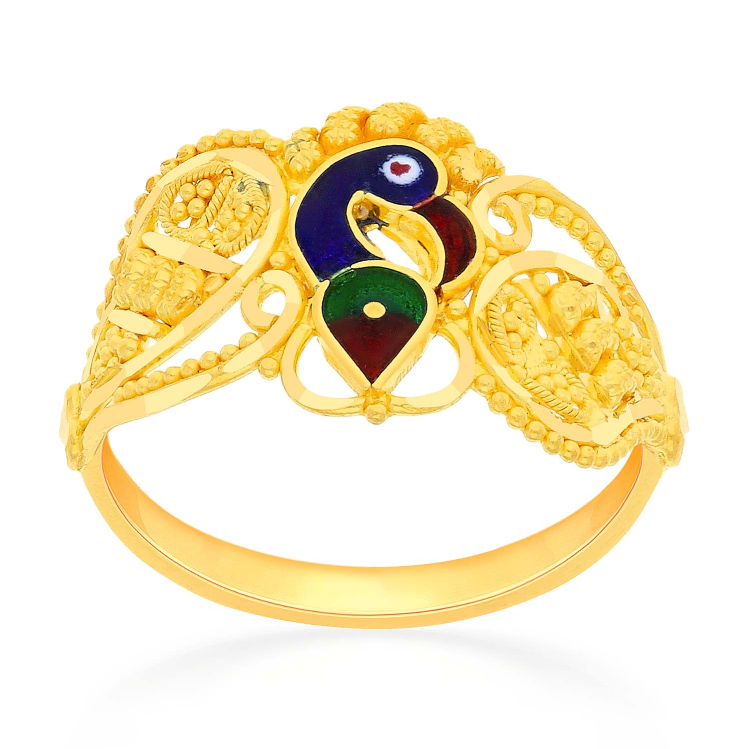 Buy MALABAR GOLD AND DIAMONDS Womens Gold Ring MHAAAAAABEJU | Shoppers Stop