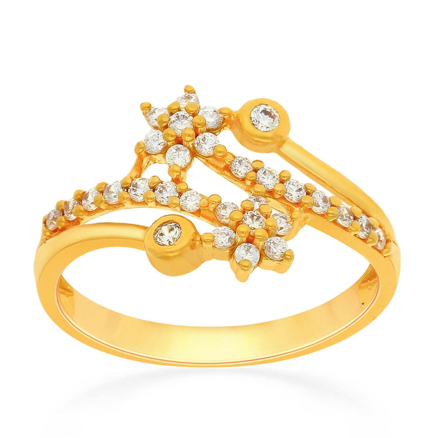 Retailer of 22kt antique gold ladies ring | Jewelxy - 46733