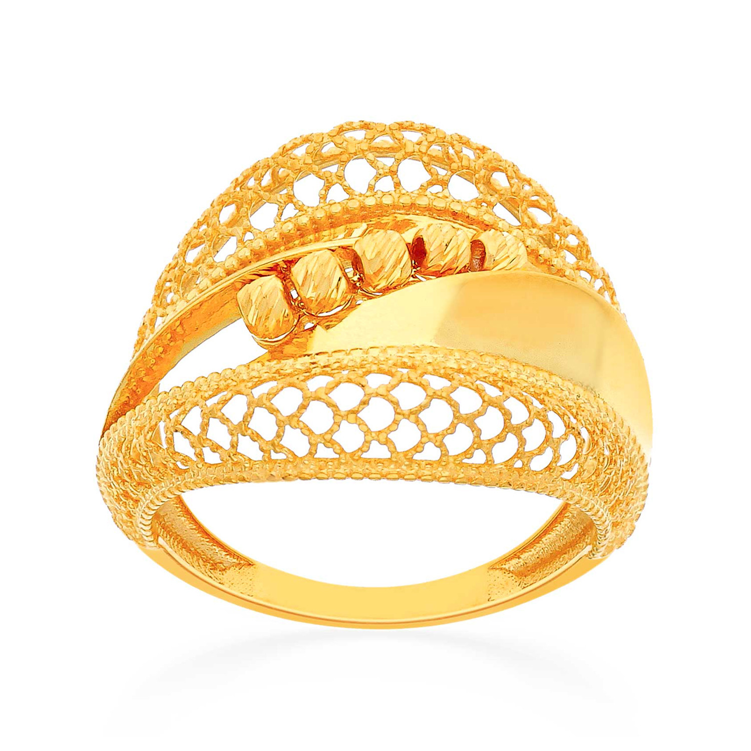 Sree Kumaran | 22K Gold Stylish Peacock Ring Collection for Girl's