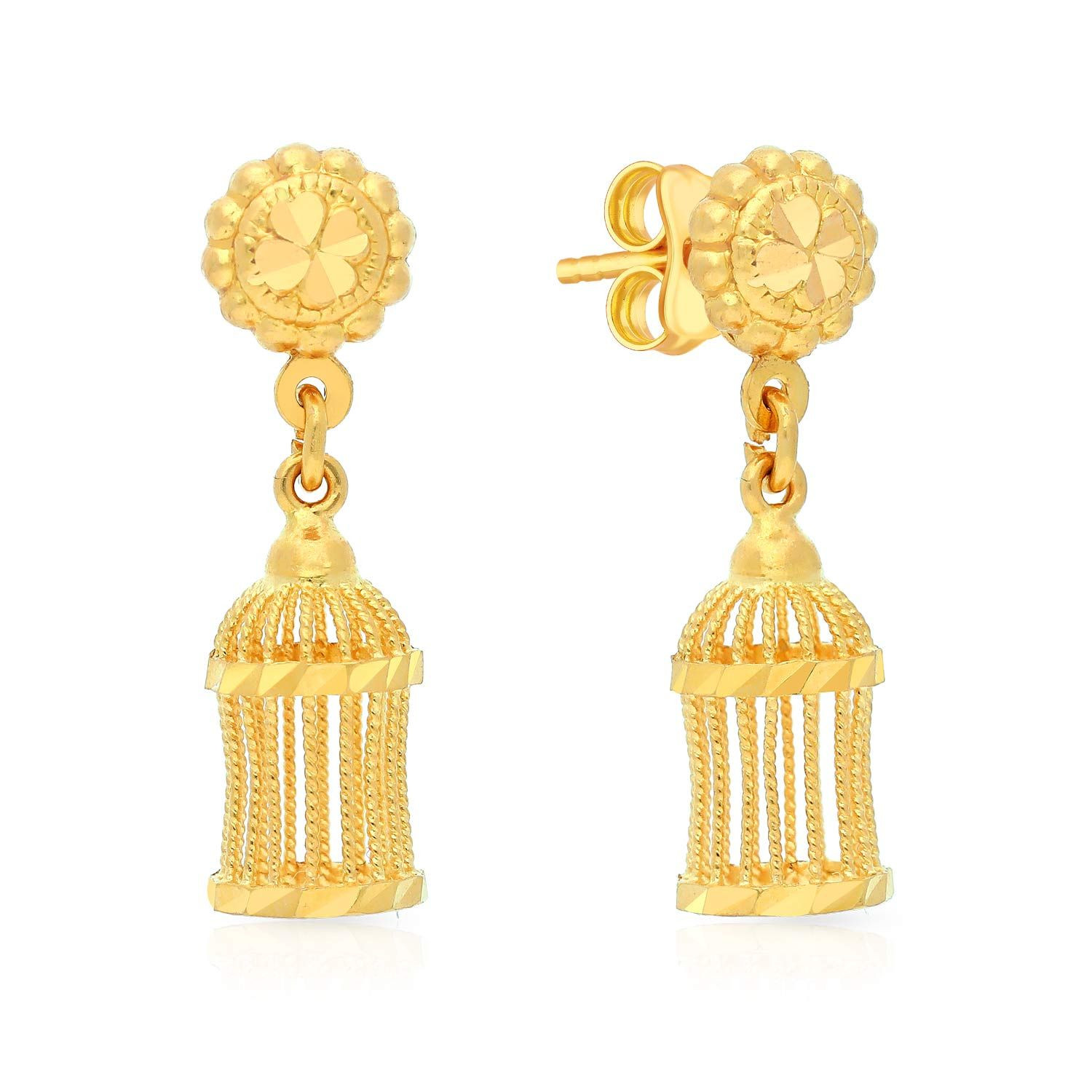 Buy Malabar Gold Earring USER010203 for Women Online Malabar Gold