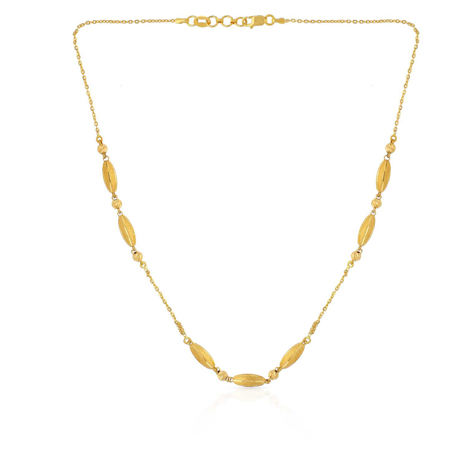 gold chain for women malabar