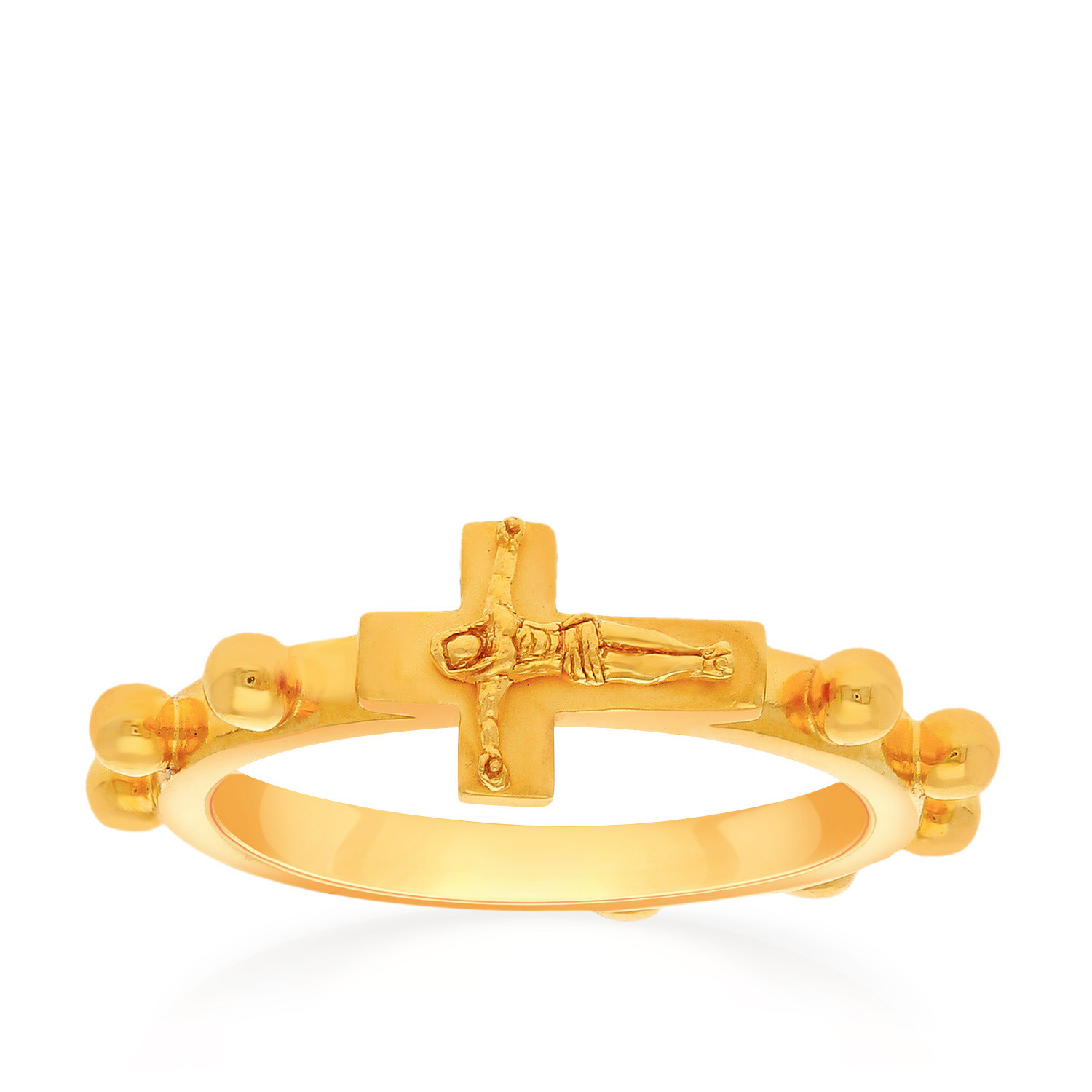 18K Gold Rosary Ring | Tricella Milan