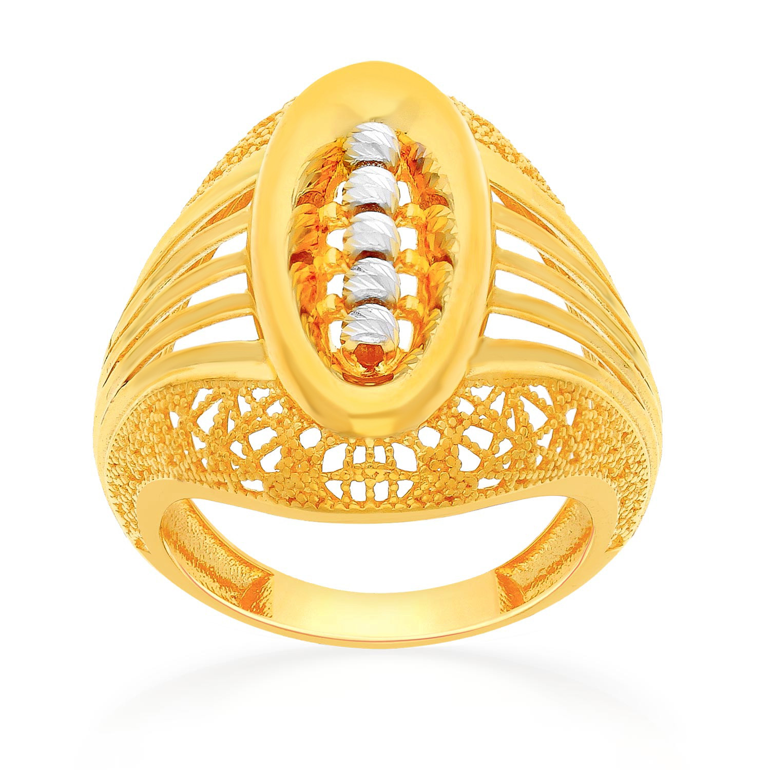 Buy Malabar Gold and Diamonds 22k Gold Ring Online At Best Price @ Tata CLiQ