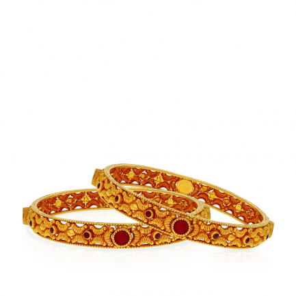 Divine Gold Bangle Set BSBG1303286