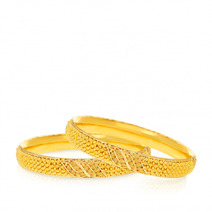Malabar Gold Bangle Set BSUSBNCOS44575