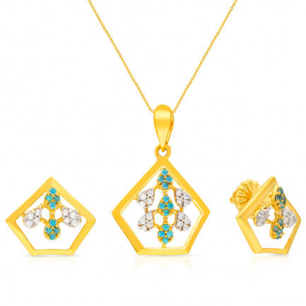 Malabar Gold Pendant Set PSUSPDDZL42829