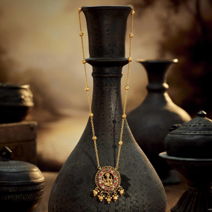 Divine Gold Necklace USNKNGS54105