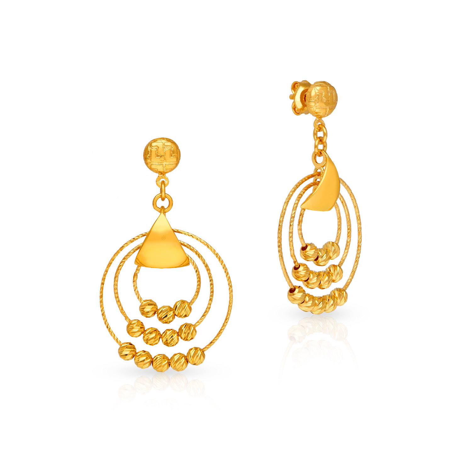 Malabar Gold Earring AIER166