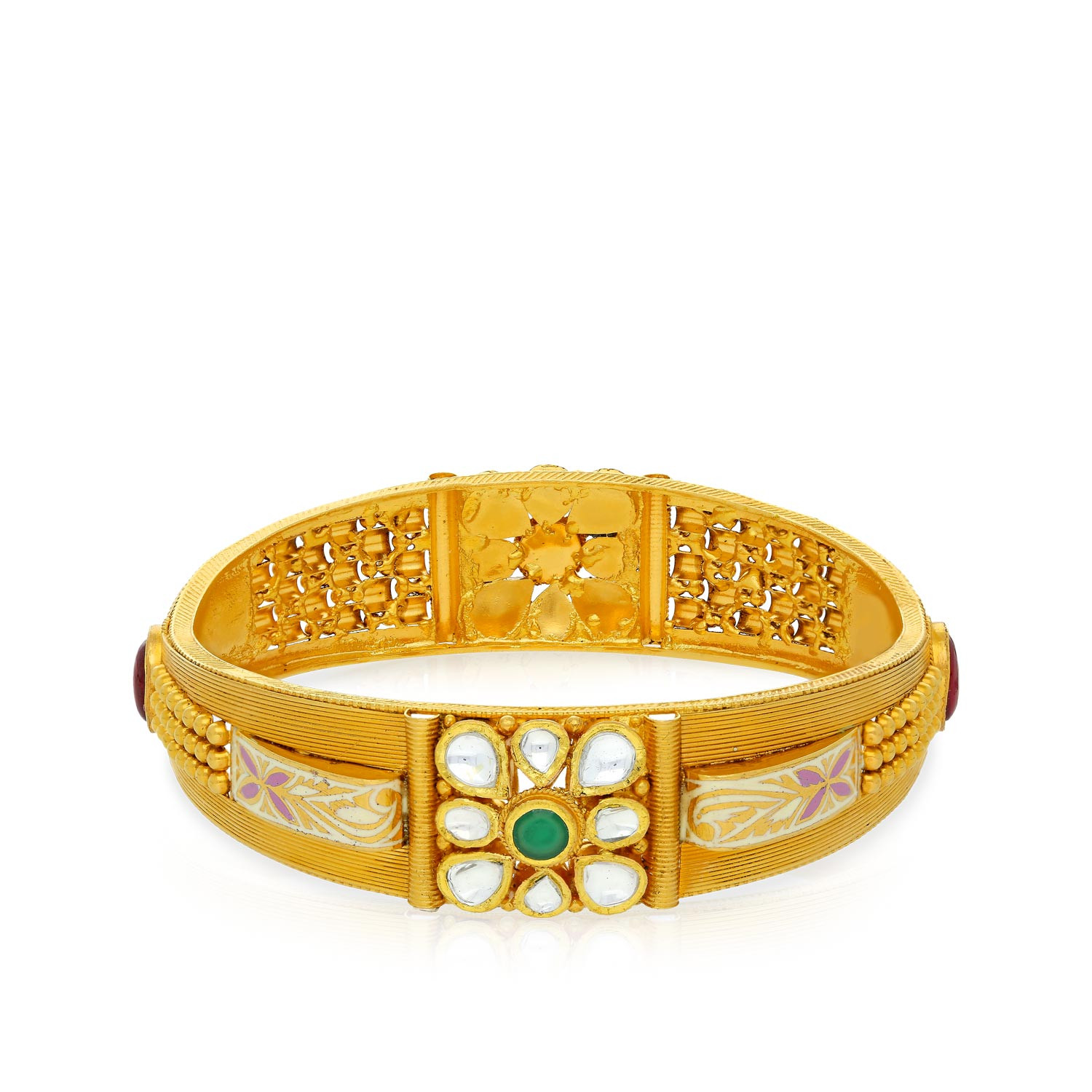 Ethnix Gold Bangle BNANC40455