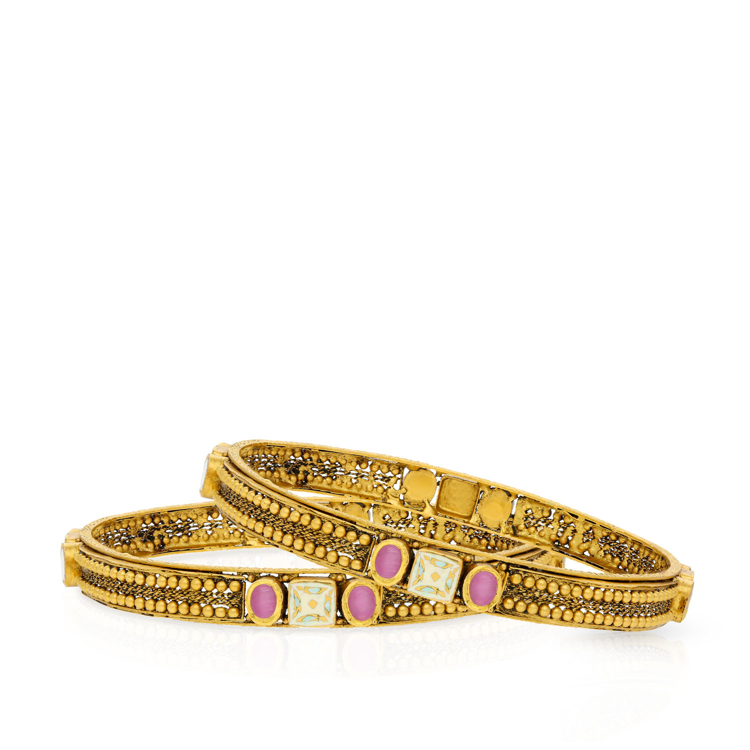 Ethnix Gold Bangle Set BSBG0411460