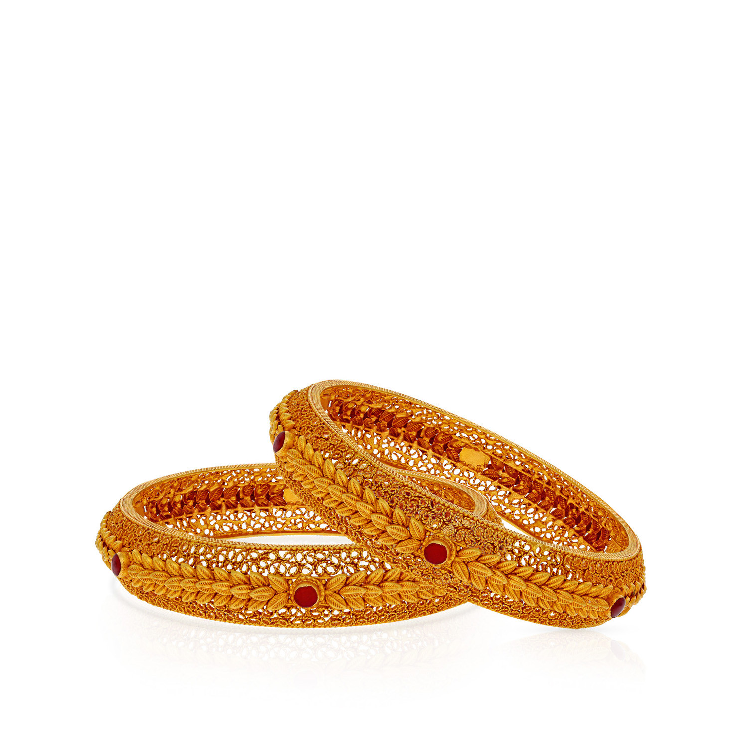 Divine Gold Bangle Set BSBG1904110