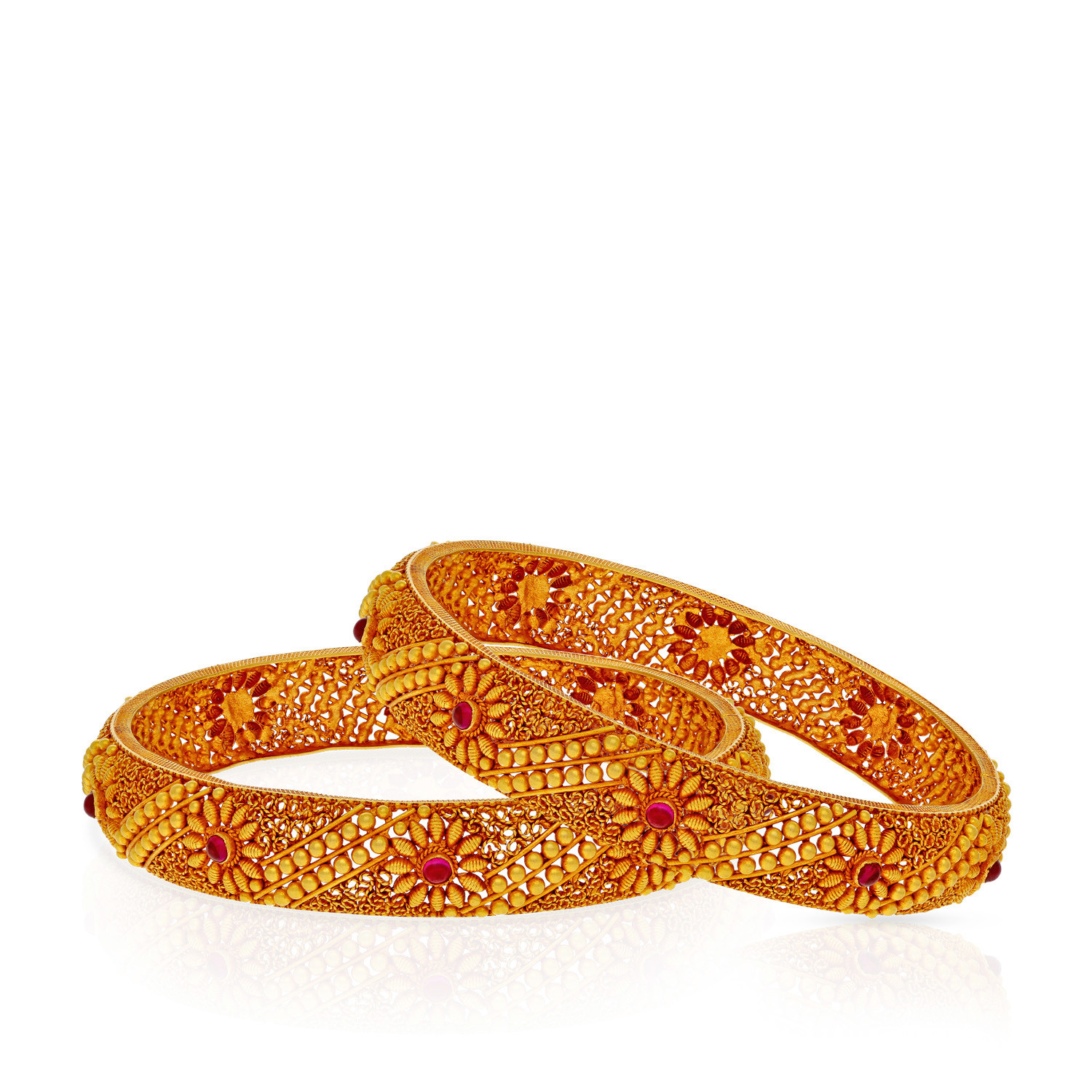Divine Gold Bangle Set BSBG1904250