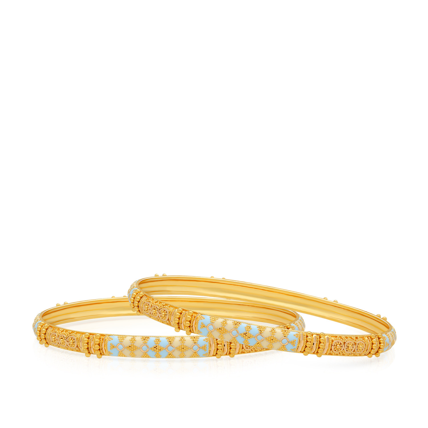 Malabar Gold Bangle Set BSUSBNBNCOS15419