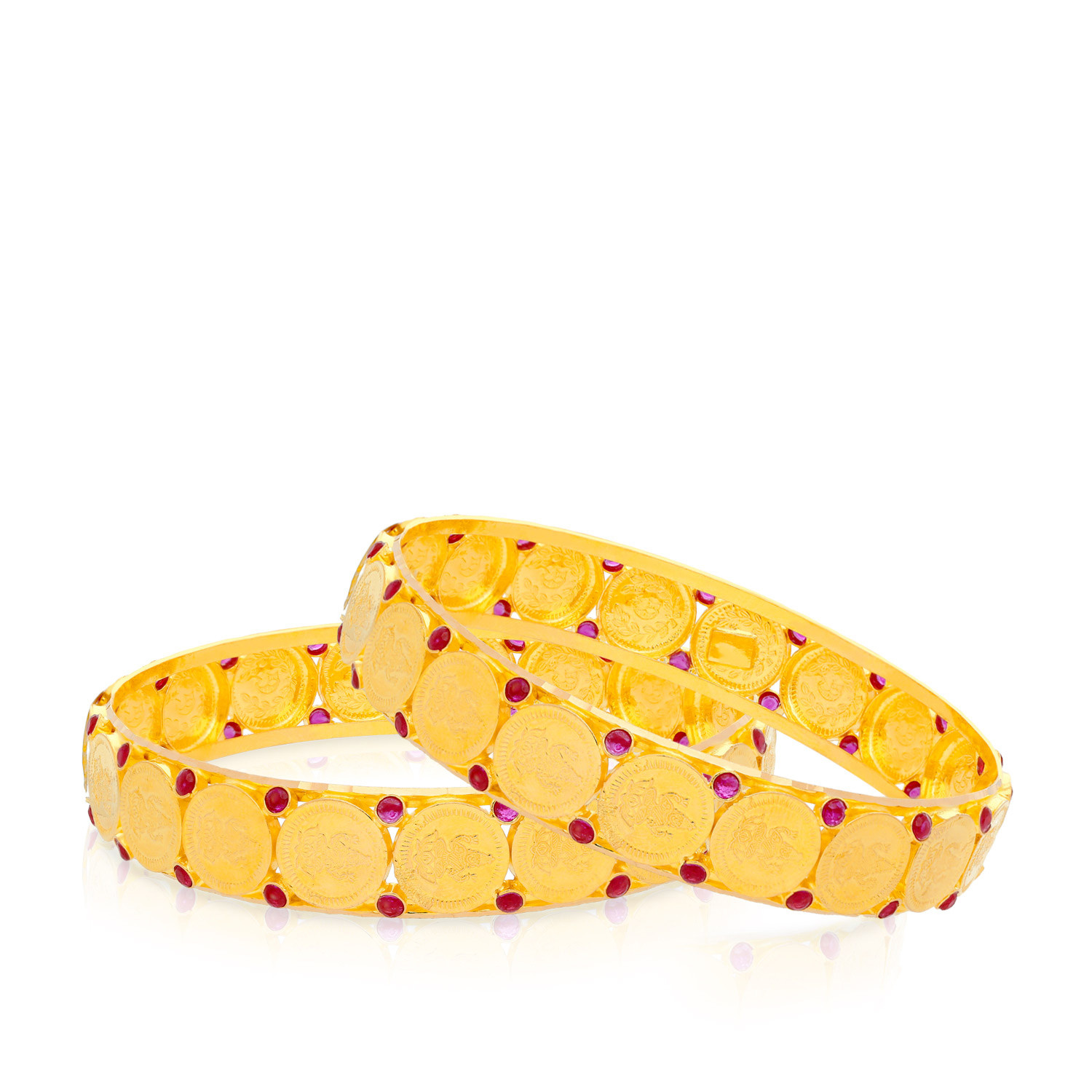 Malabar Gold Bangle Set BSBNKER10679