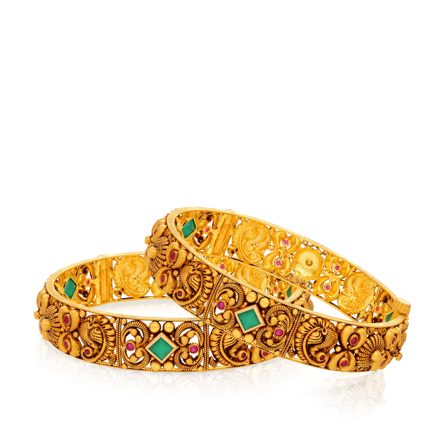 Divine Gold Bangle Set BSBNNGS40932