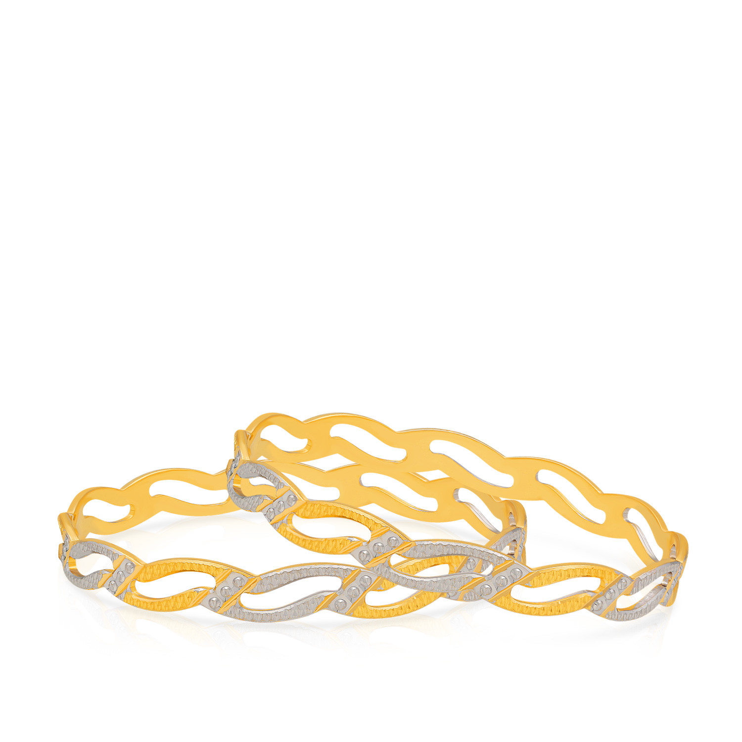 Malabar Gold Bangle Set BSUSEMBNMMSP001