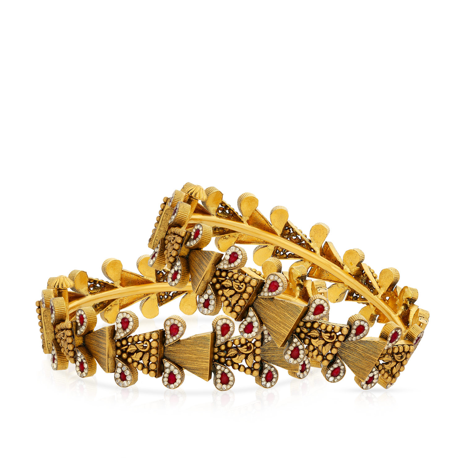 Ethnix Gold Bangle Set BSUSBG0428716