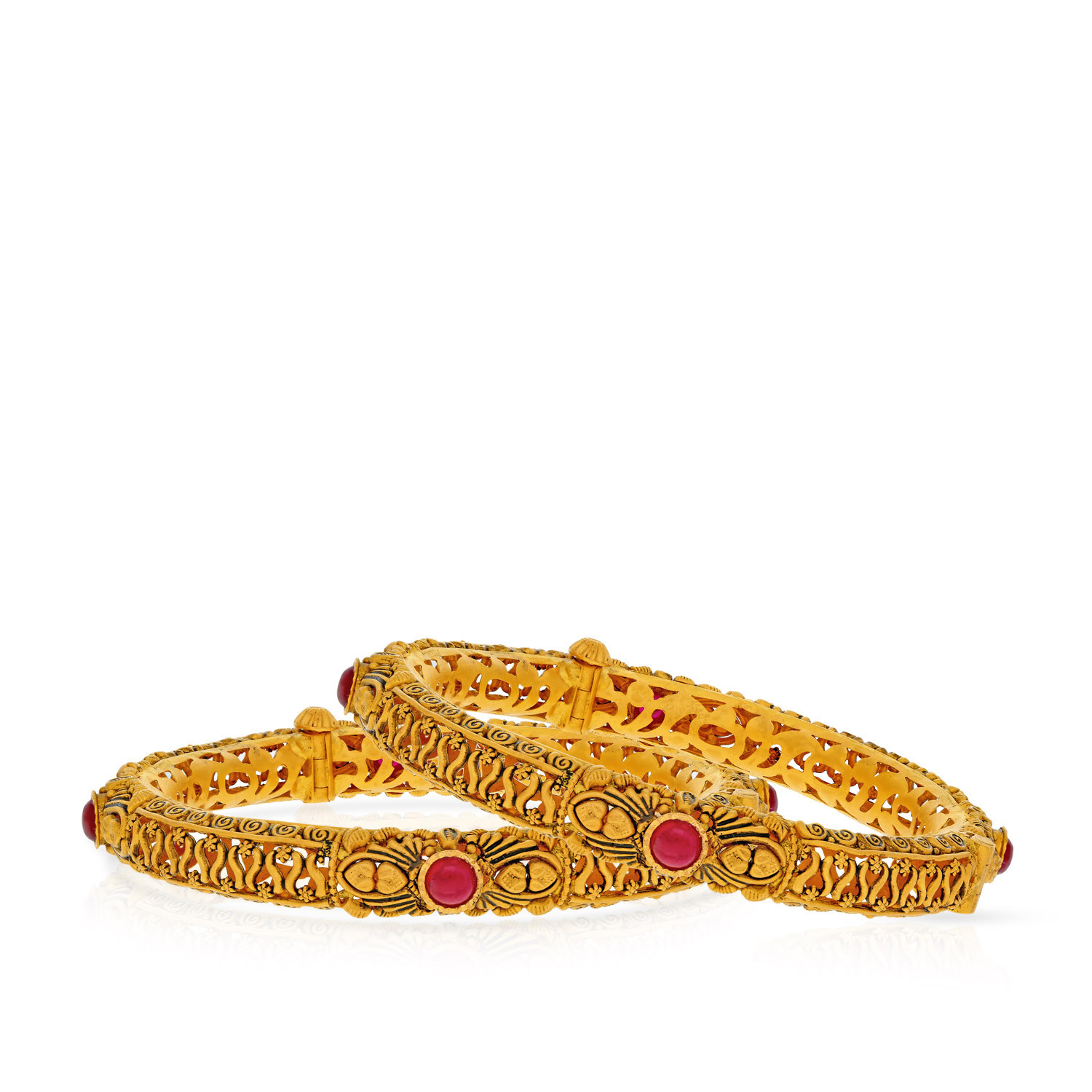 Ethnix Gold Bangle Set BSUSBG0995085