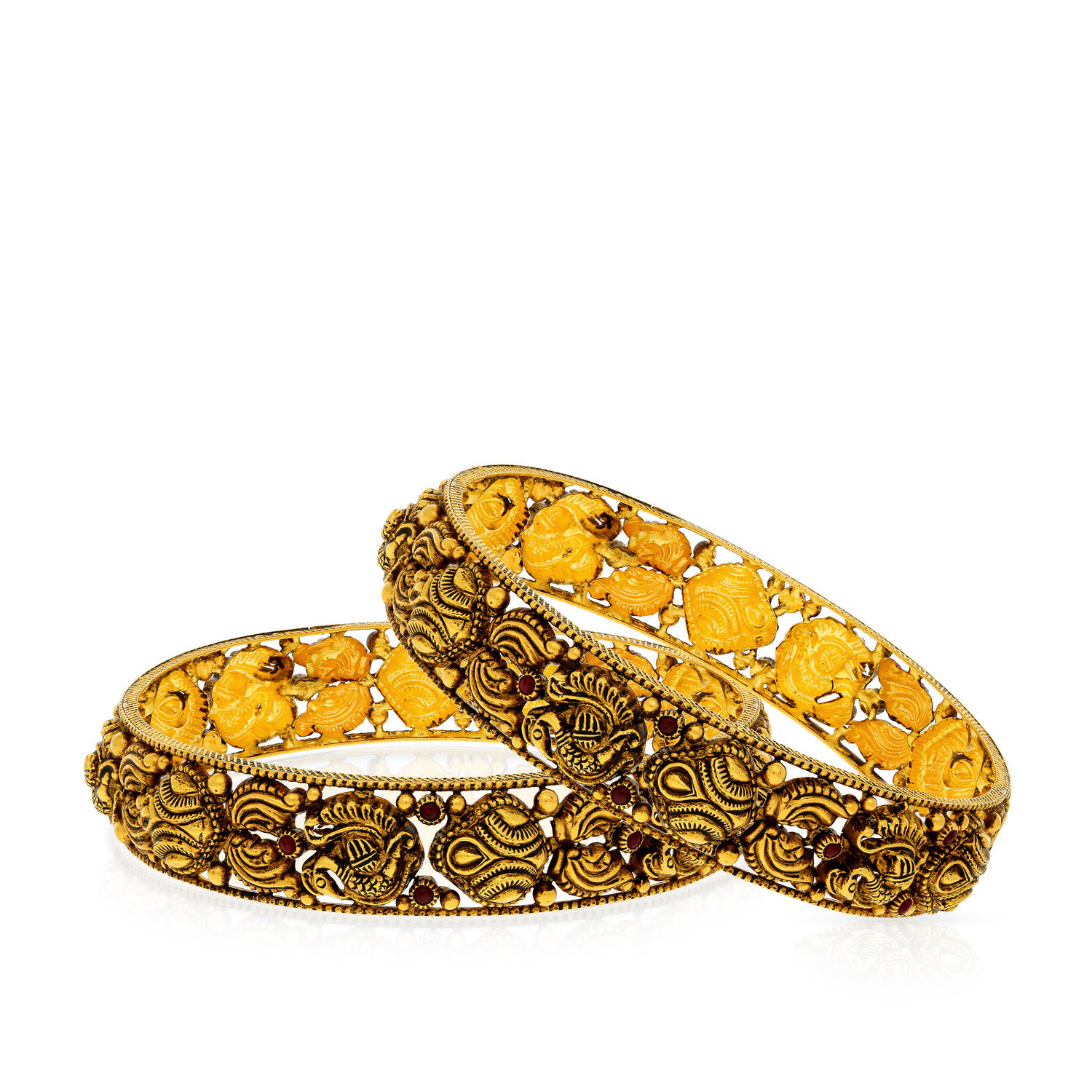 Divine Gold Bangle Set BSUSBG1725373