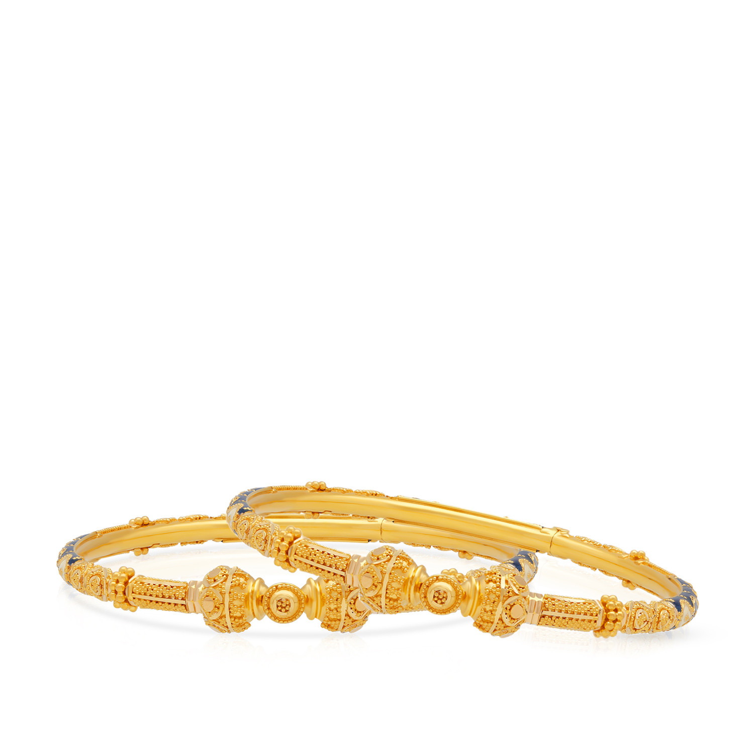 Malabar Gold Bangle Set BSUSBNCOS16376