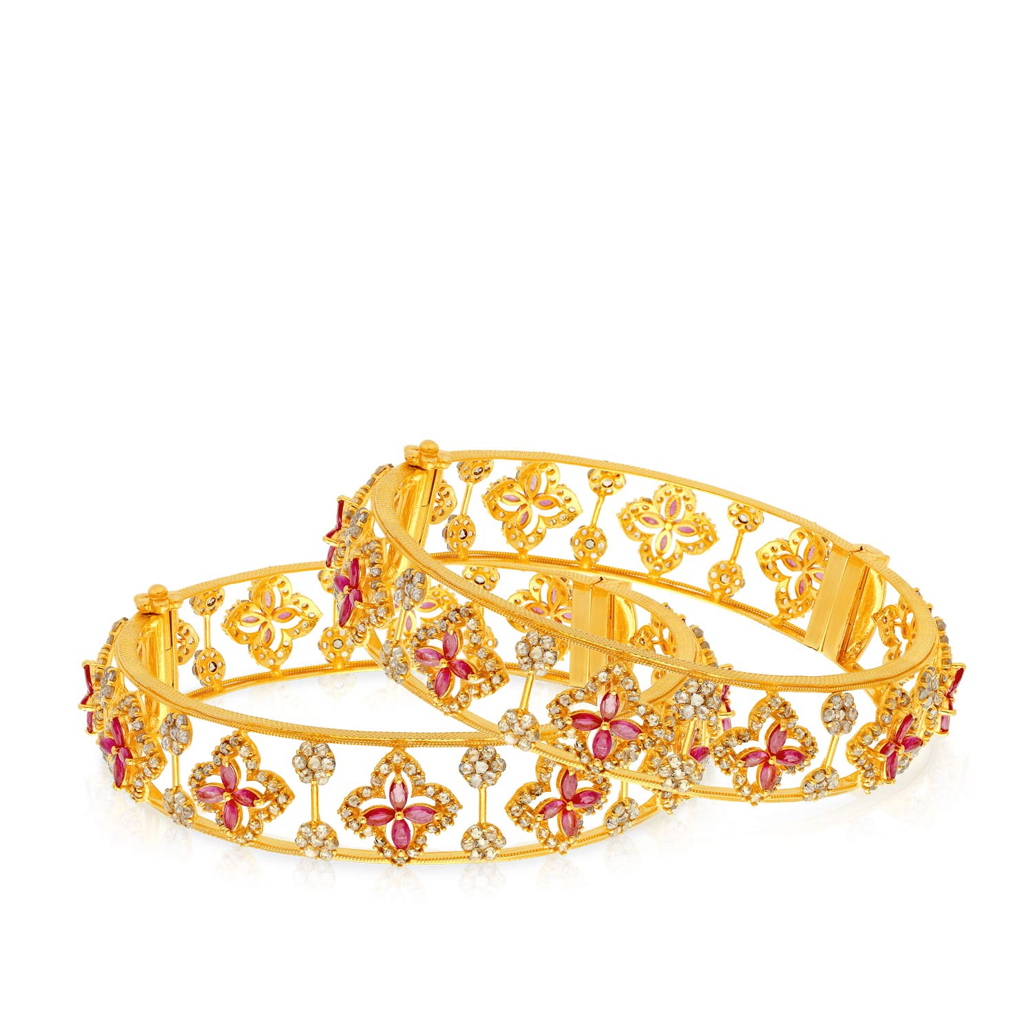 Era Uncut Diamond Bangle Set BSUSERGGEN217BN8