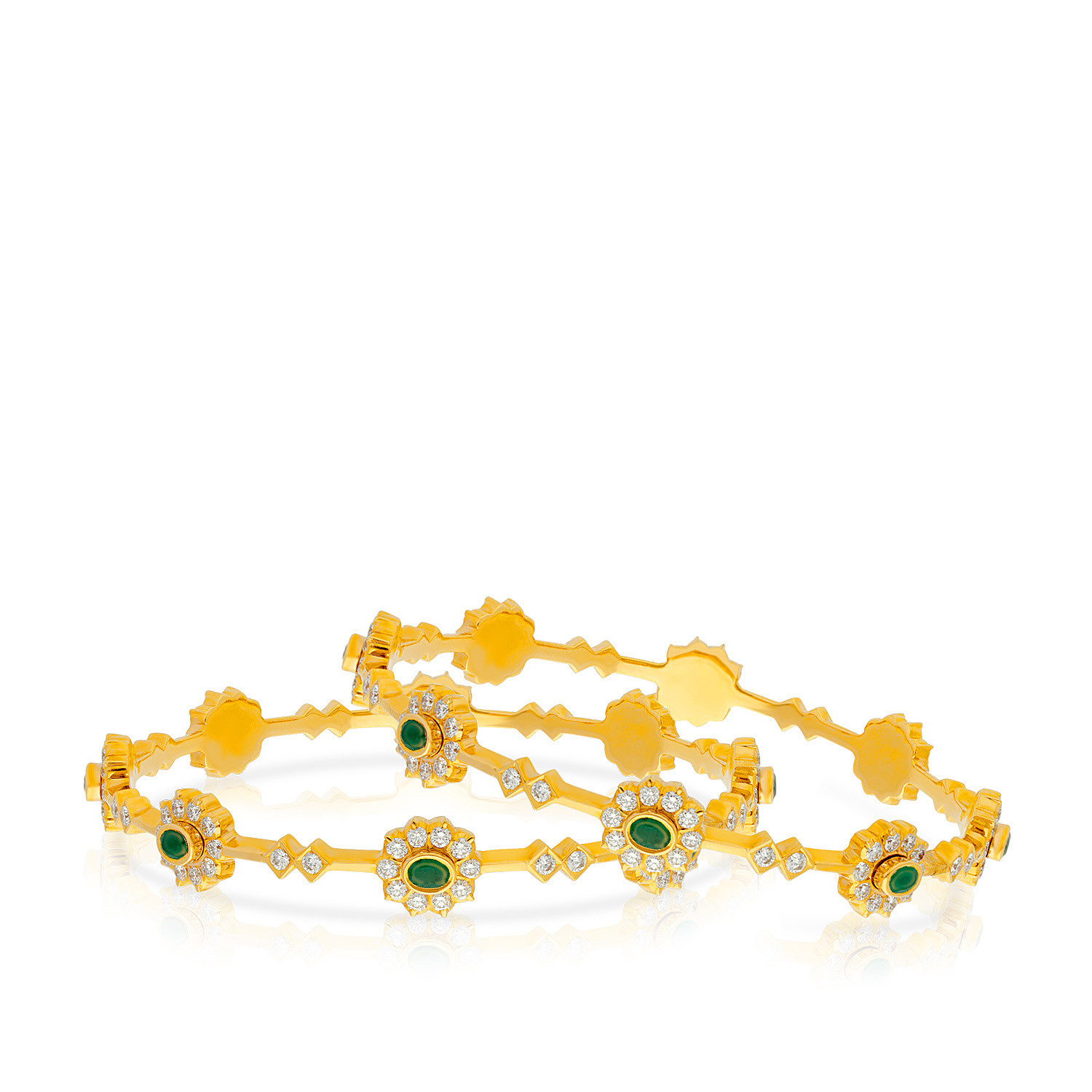 Mine Diamond Bangle Set BSMANTRA002BN8