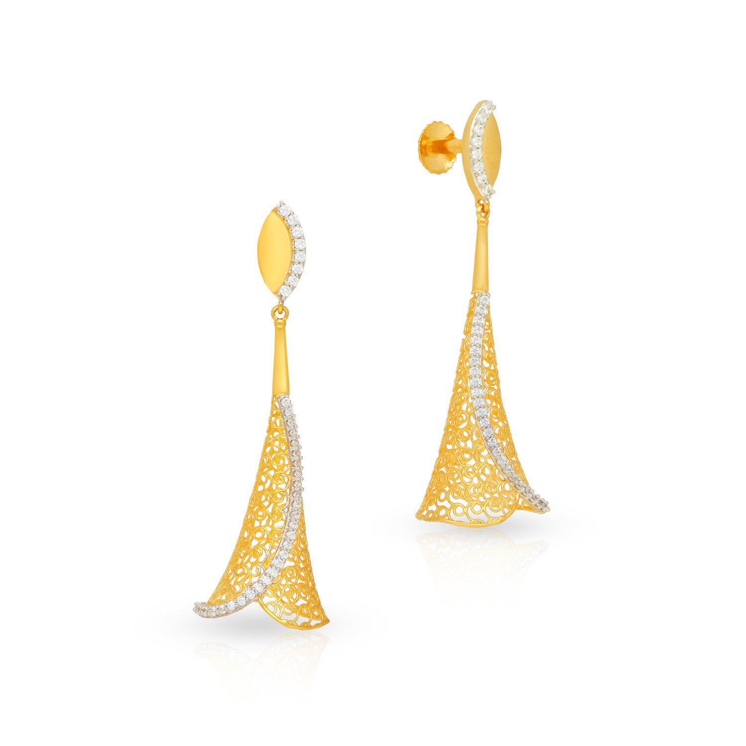 Malabar Gold Earring DZKDN24ER01