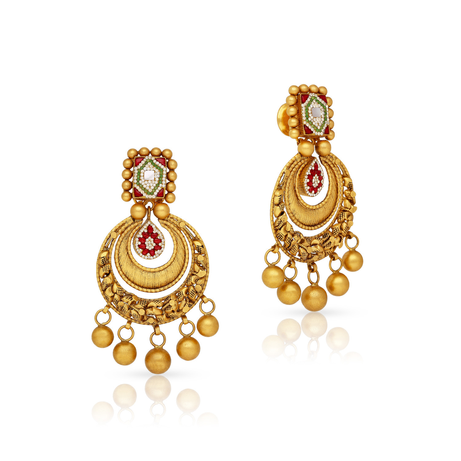 Ethnix Gold Earring USERNKANC44317