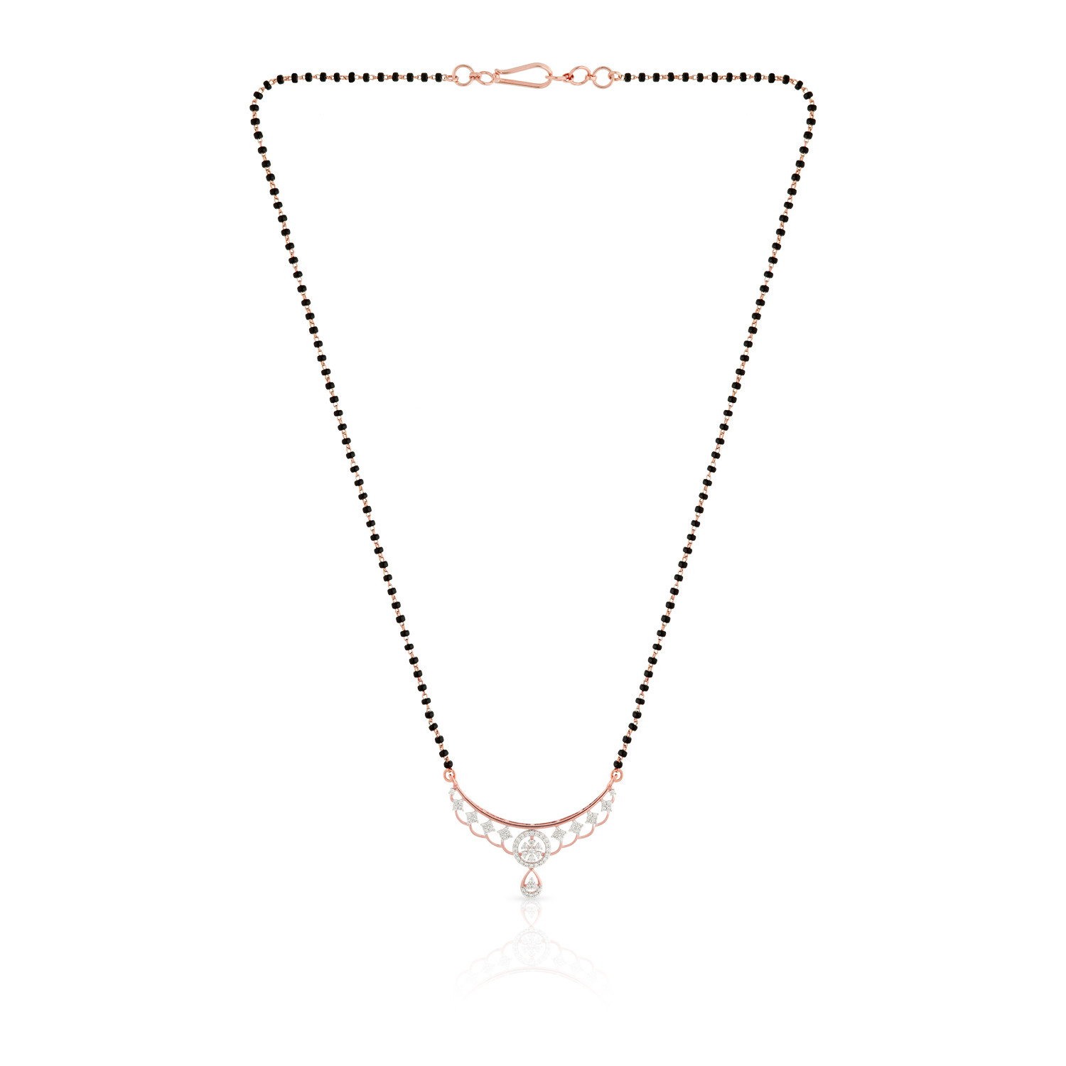 Mine Diamond Mangalsutra USMGNBSC597MS1