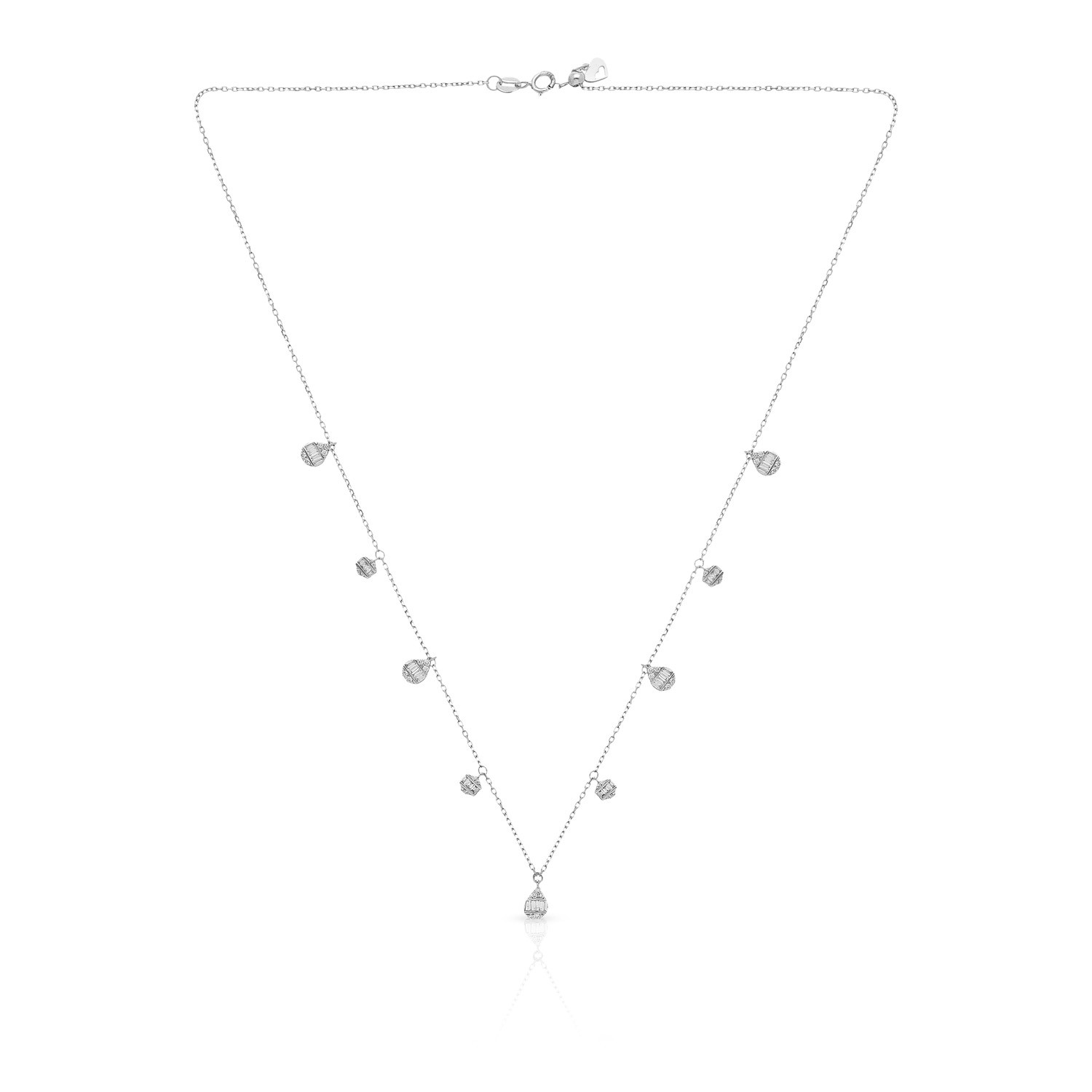 Mine Diamond Necklace MNGNNK0162_B