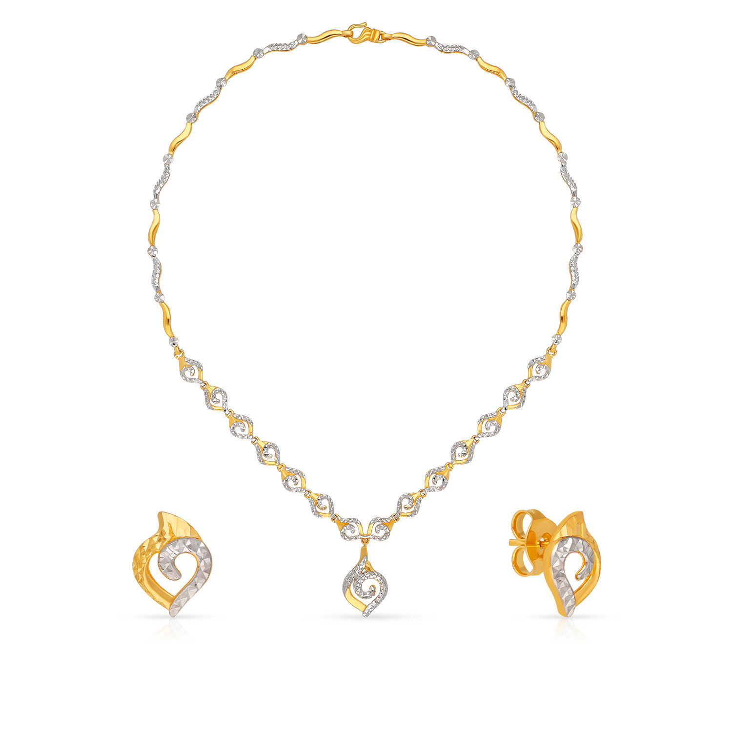 Malabar Gold Necklace Set NSAINKOM043