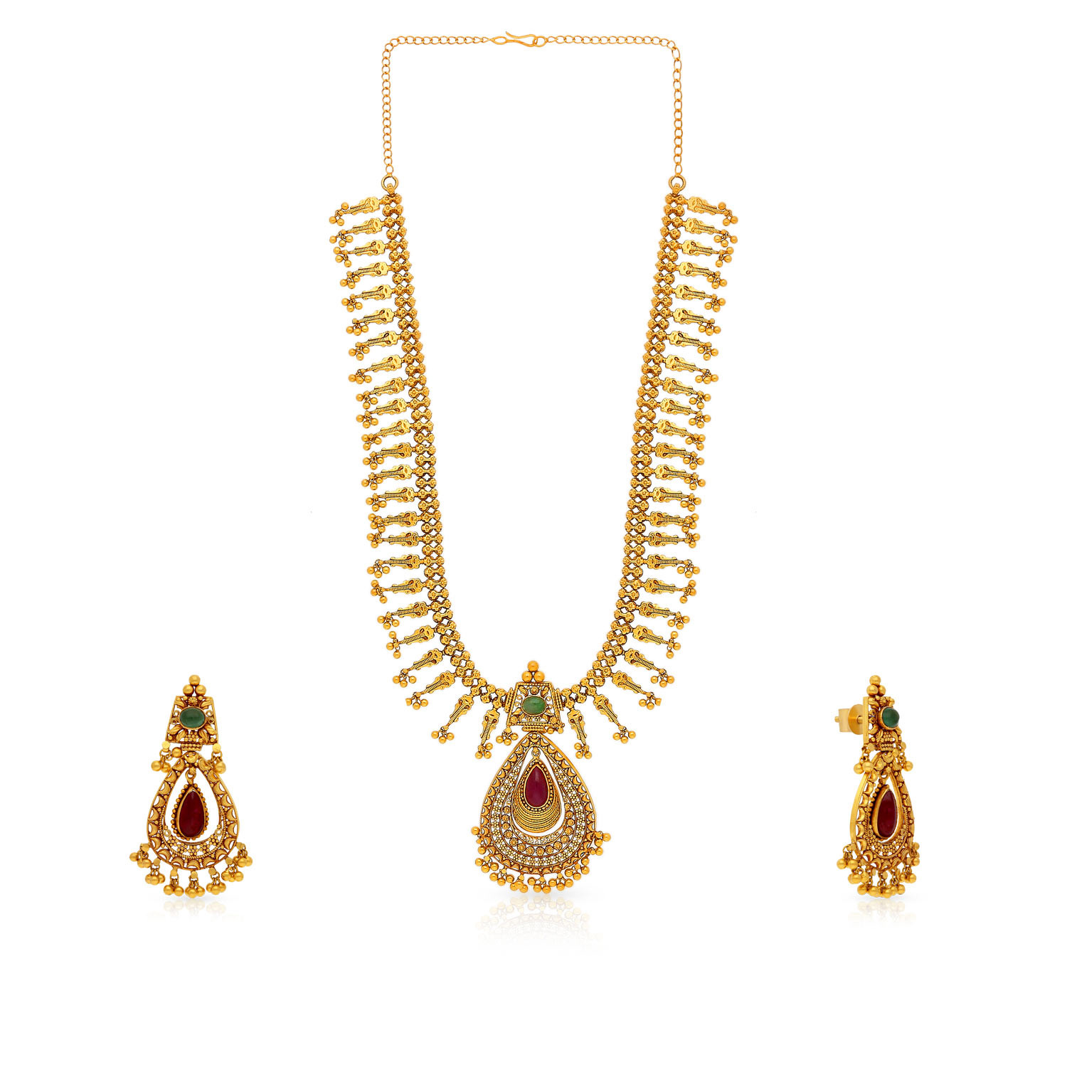 Divine Gold Necklace Set NSNK0543013