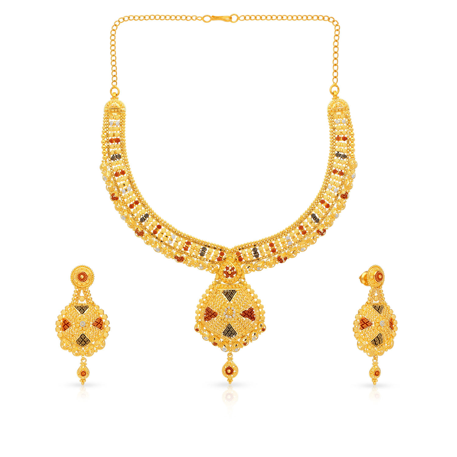 Malabar Gold Necklace Set NSNK3074135
