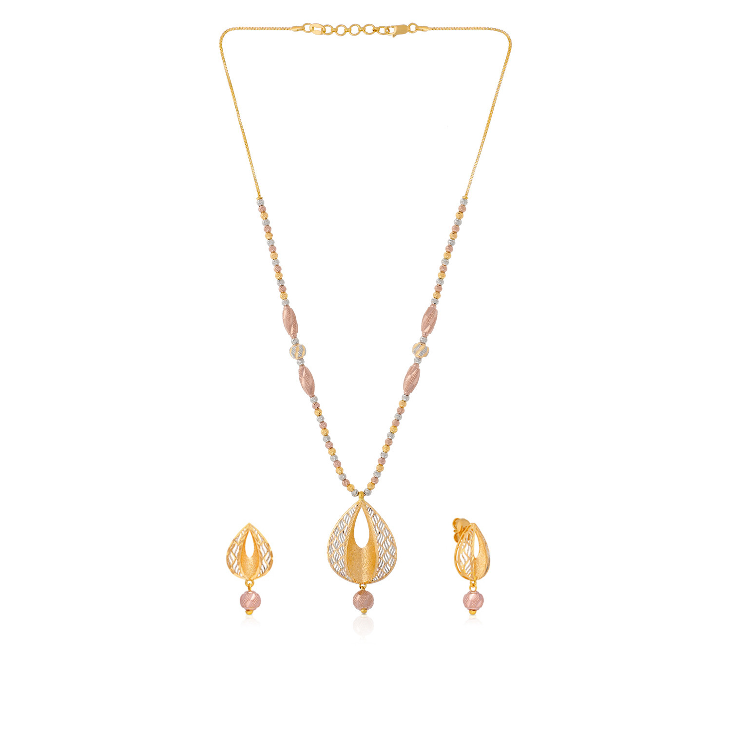 Malabar Gold Necklace Set NSNVNKBL5005