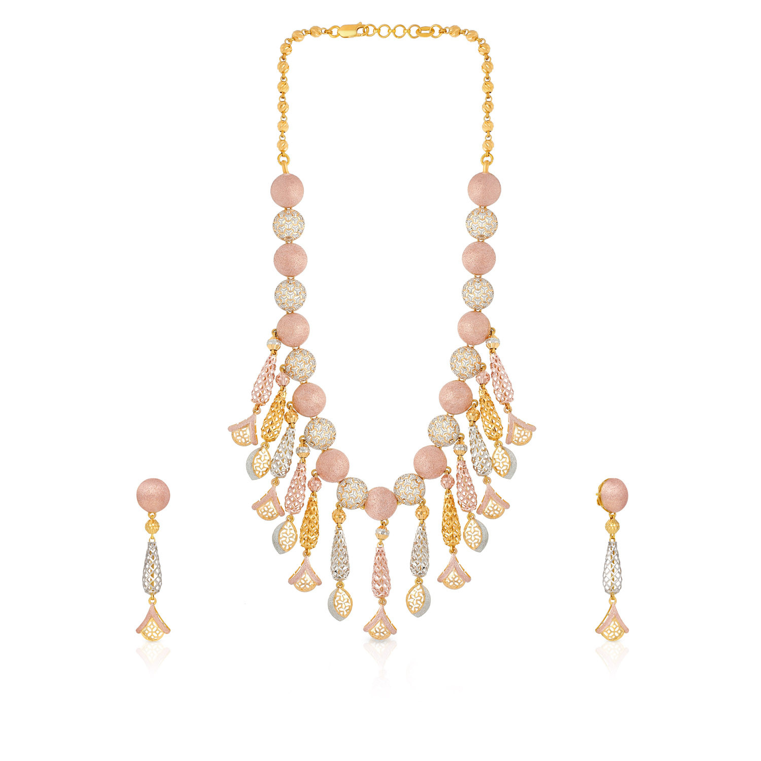 Malabar Gold Necklace Set NSNVNKBL5023
