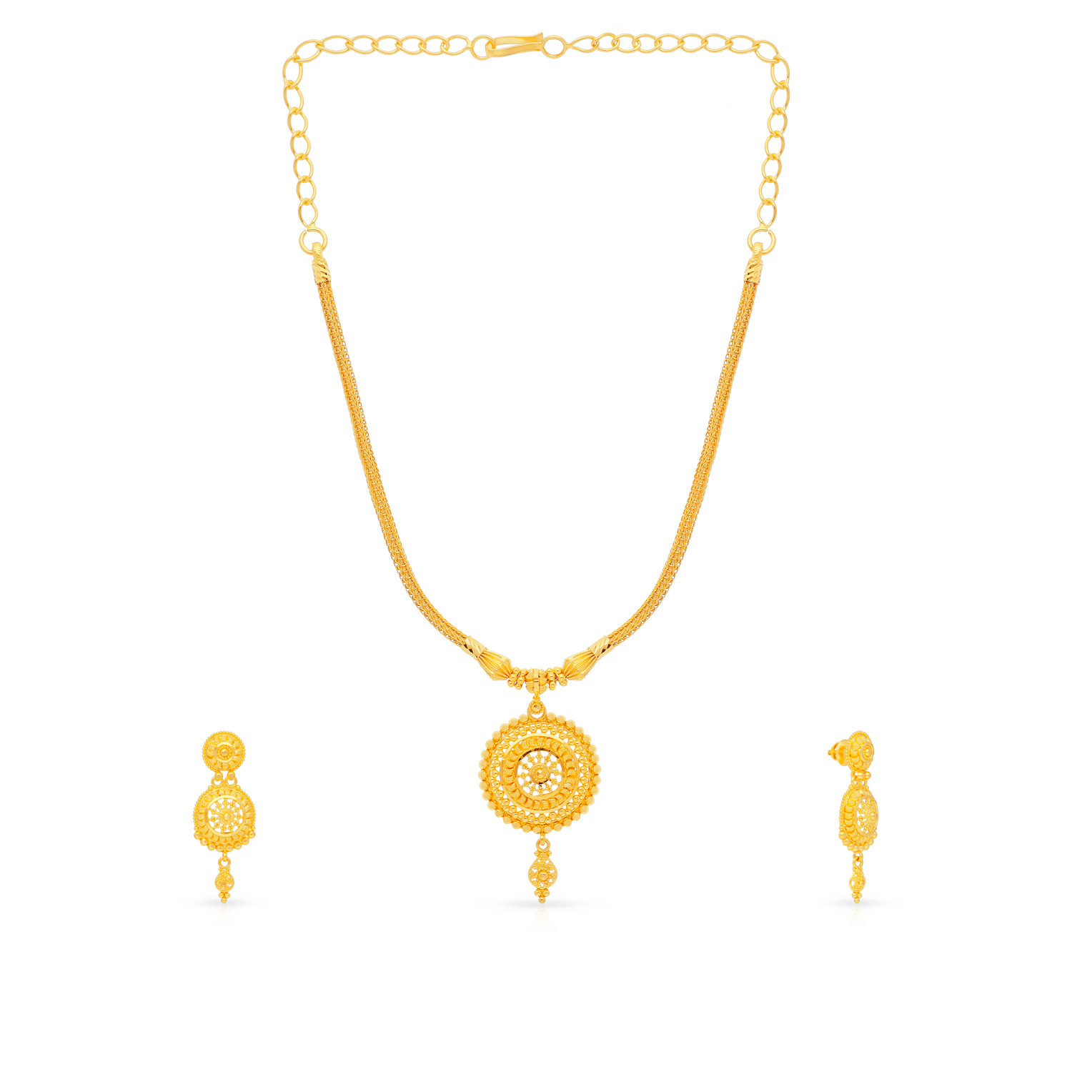 Malabar Gold Necklace Set NSUSNK1675562