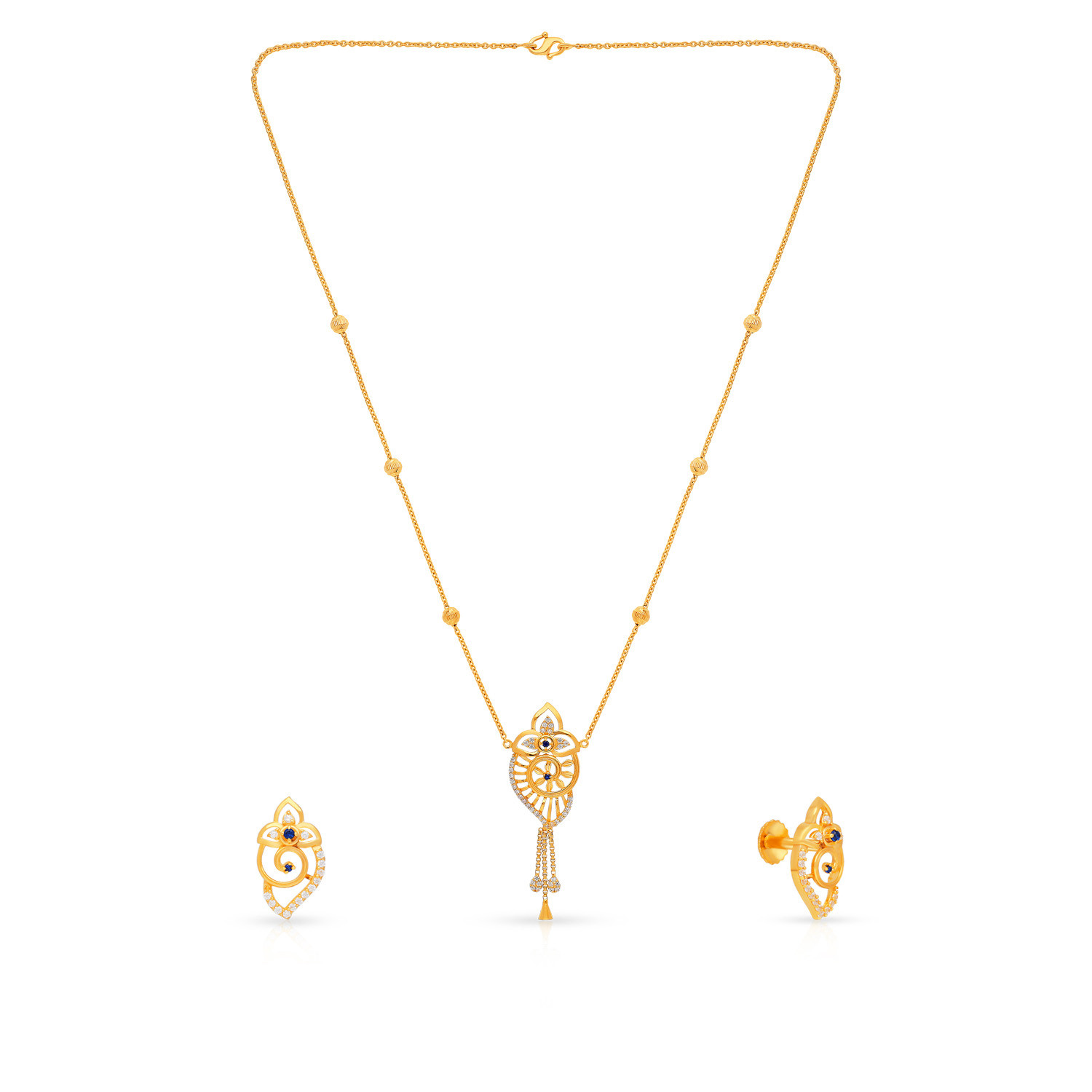 Malabar Gold Necklace Set NSUSNK2639628