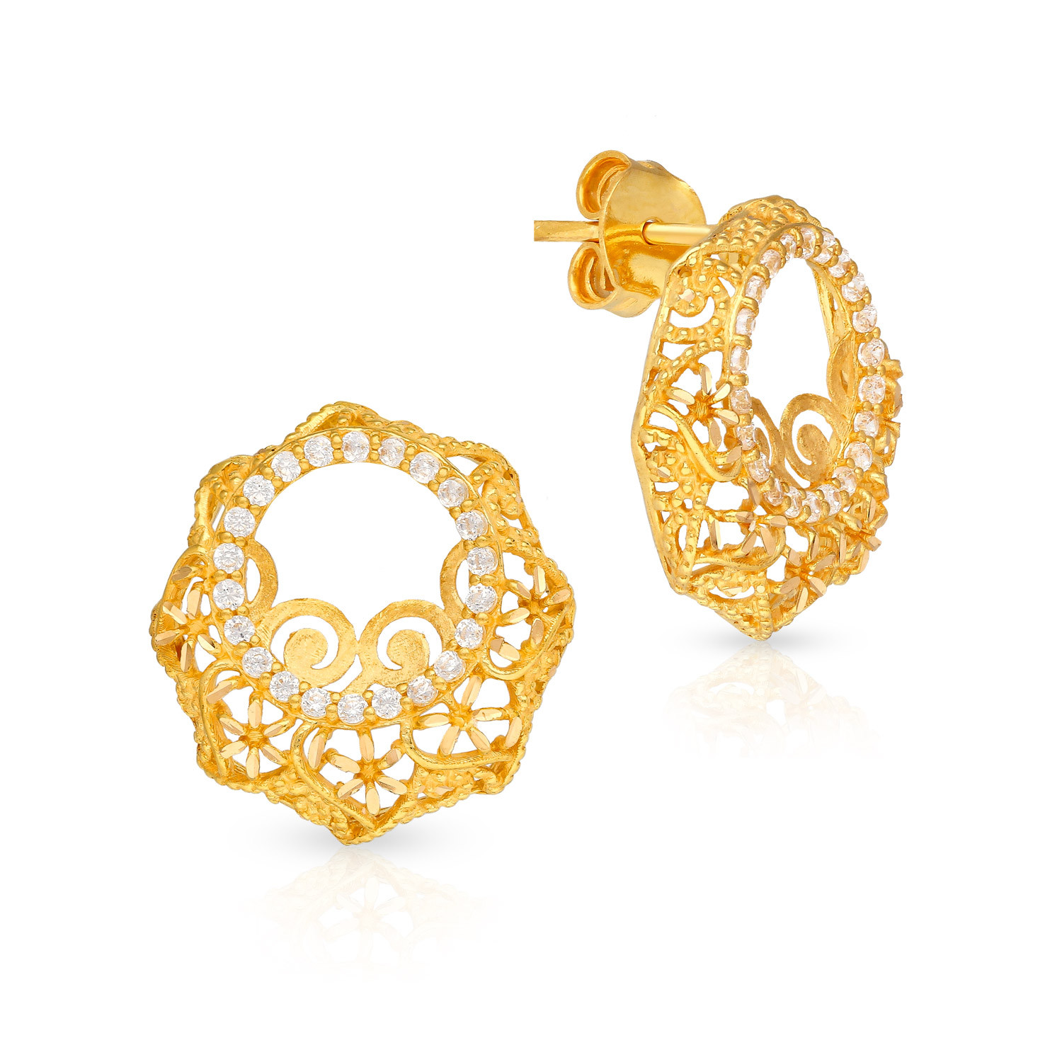 Malabar Gold Earring NYERNK464