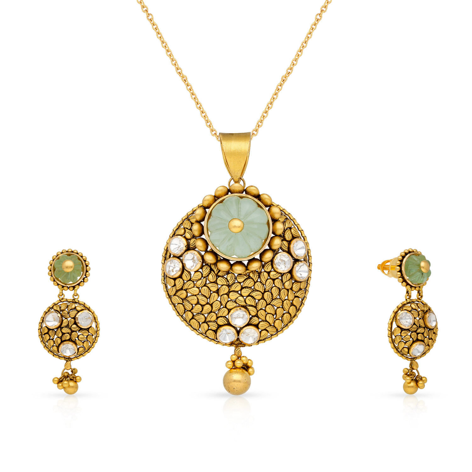 Ethnix Gold Pendant Set PSUSPD1562743