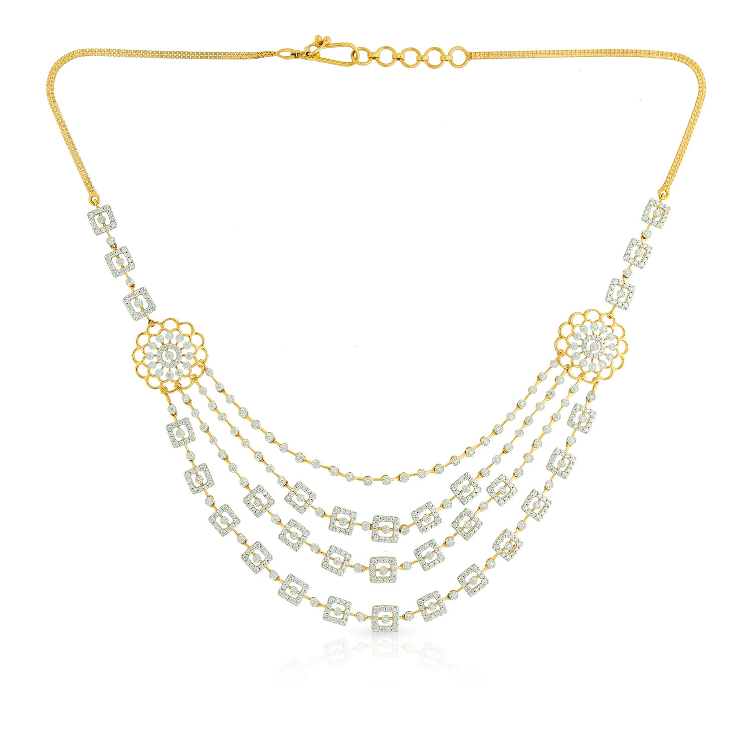 Mine Diamond Necklace USMRGGEN1436NK2