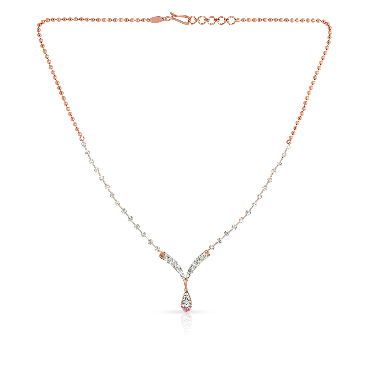 Mine Diamond Necklace MRGWNF037NK2