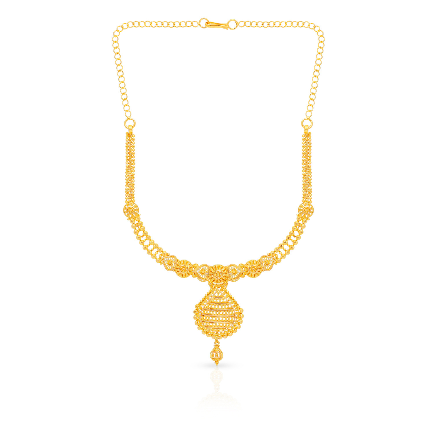 Malabar Gold Necklace USNKCOS16124