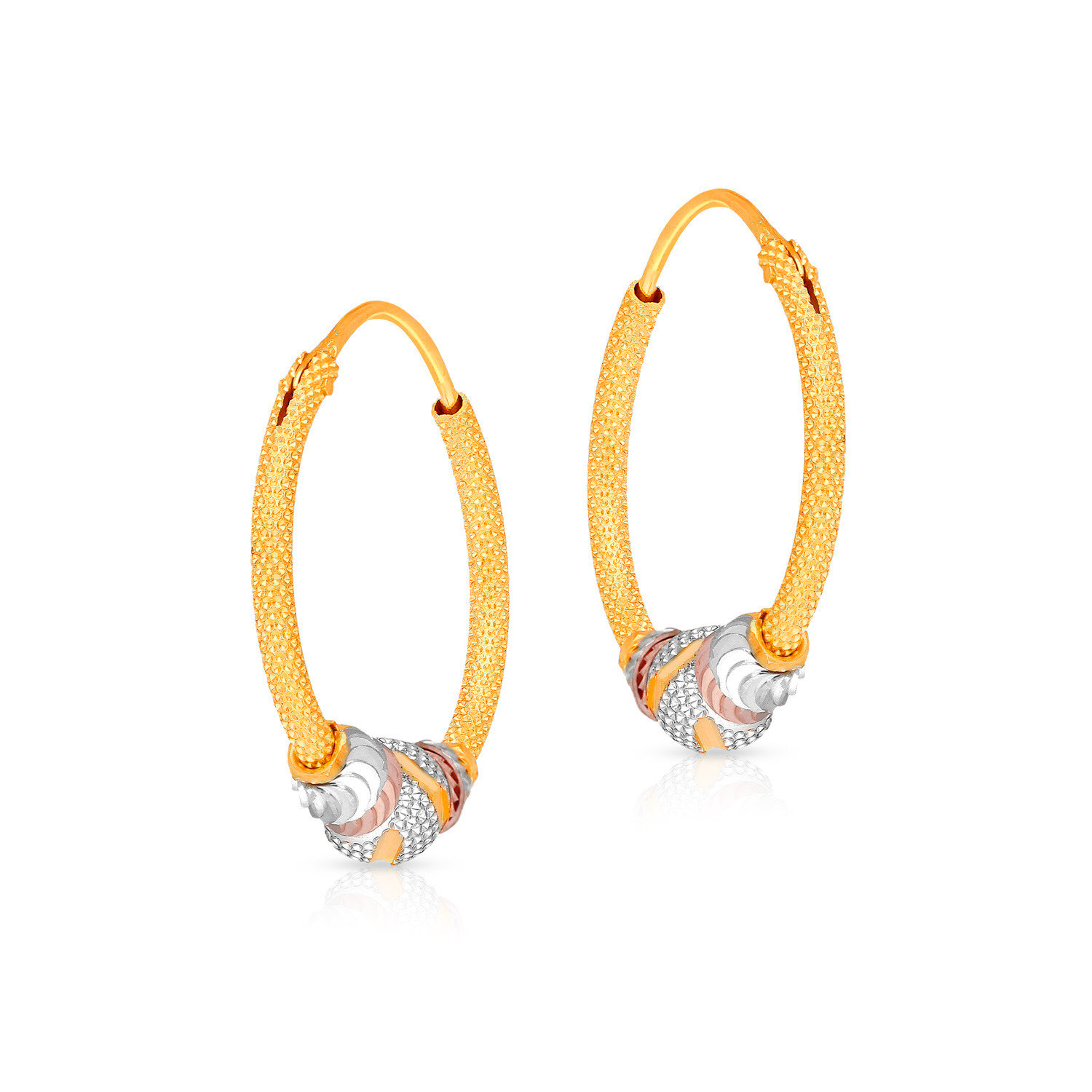 Malabar Gold Earring NVER008