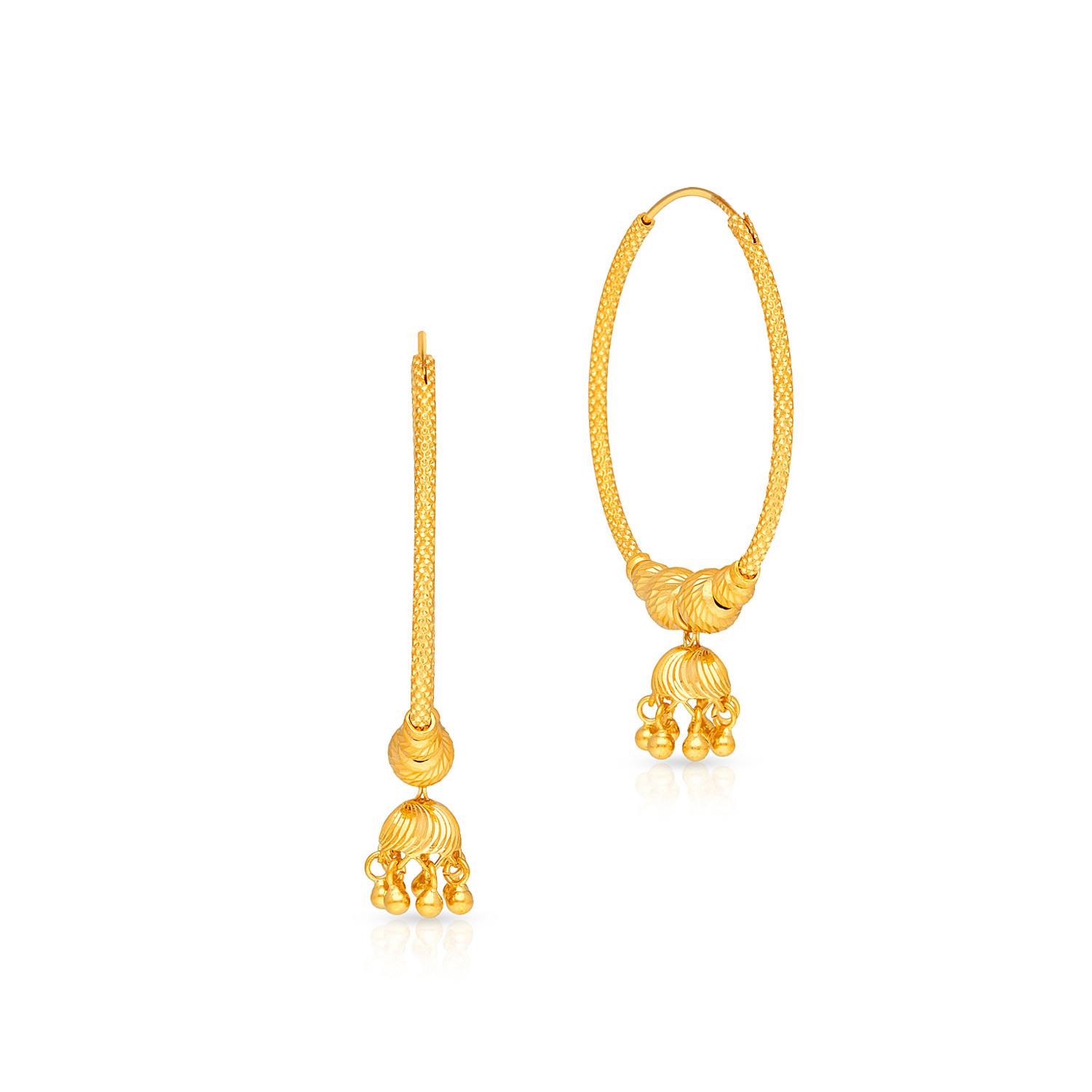 Malabar Gold Earring NVER033